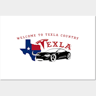 Texla Posters and Art